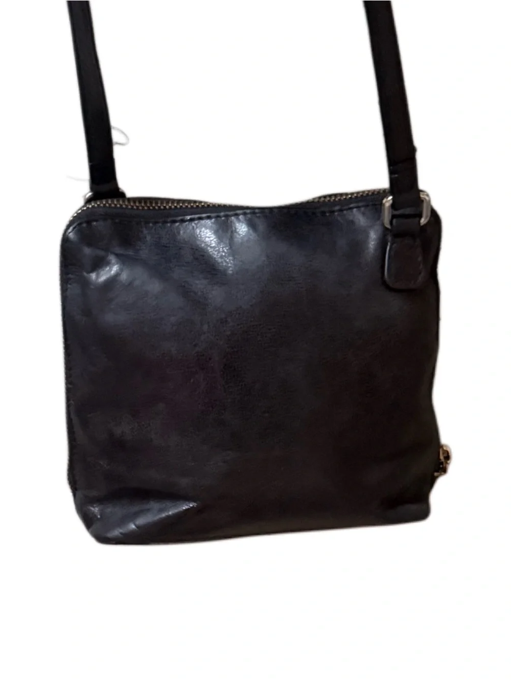 HOBO Black Leather Hobo Shoulder Bag
